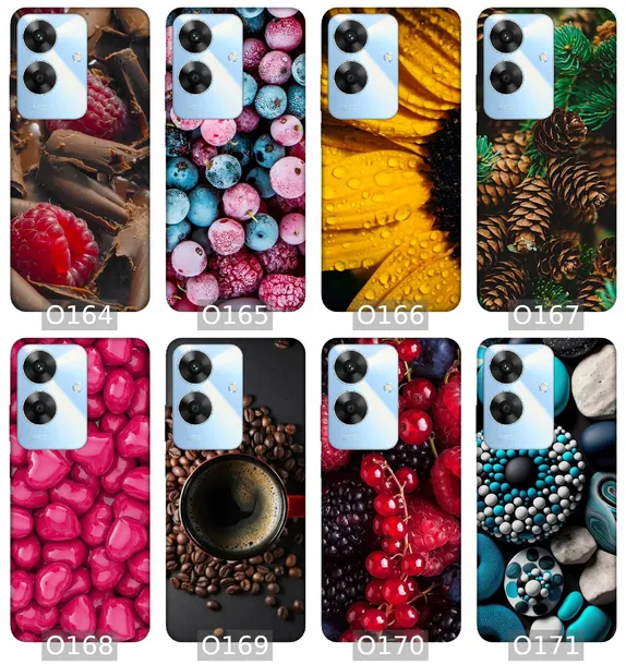 etui-na-realme-note-60-wzory-owoce-motyw-przewodni-inny