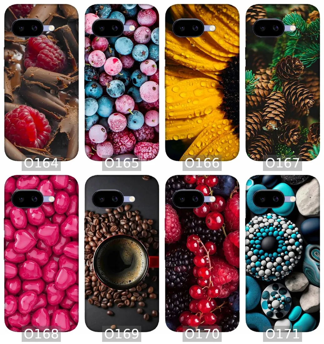 etui-na-google-pixel-9a-wzory-owoce