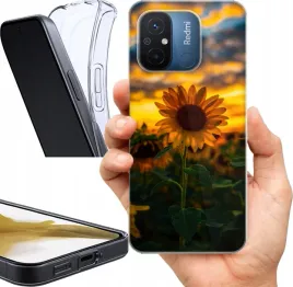 etui-na-xiaomi-redmi-12c-wzory-kwiaty-rosliny