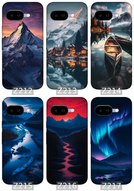 etui-na-google-pixel-9a-wzory-gory-material-tworzywo-sztuczne