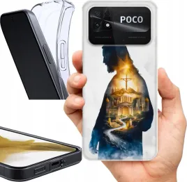 etui-na-xiaomi-poco-c40-wzory-chrzescijanskie-jezus