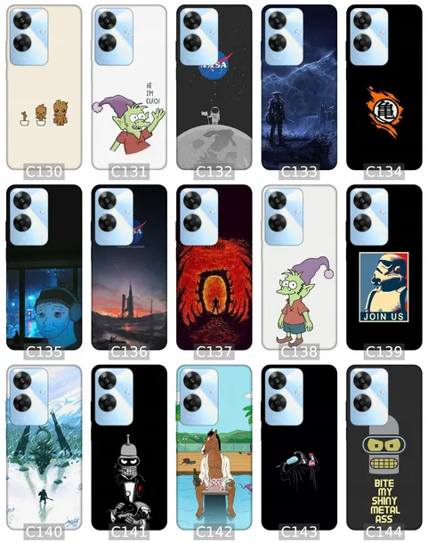 etui-na-realme-note-60-wzory-memy-material-tworzywo-sztuczne