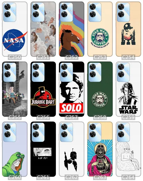 etui-na-realme-note-60-wzory-memy-stan-nowy-przeznaczenie-realme