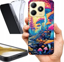 etui-na-realme-c61-wzory-grzyby