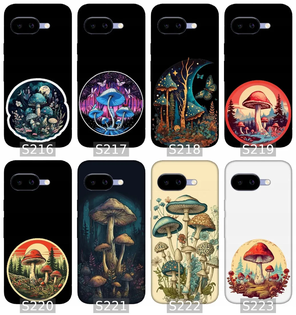 etui-na-google-pixel-9a-wzory-grzyby