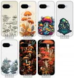 etui-na-google-pixel-9a-wzory-grzyby-funkcje-pochlanianie-wstrzasow
