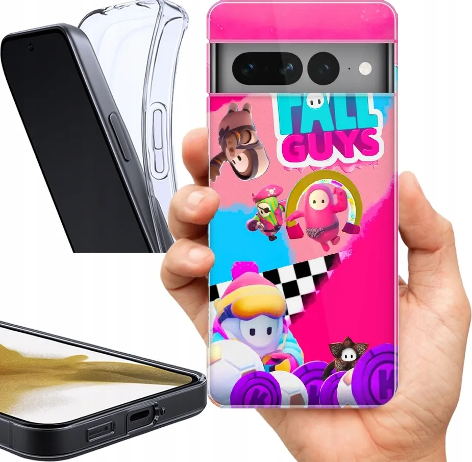 etui-na-google-pixel-7-pro-wzory-fall-guys