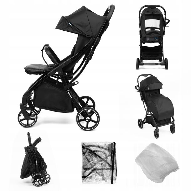 Фото - Візочок Kidnort WÓZEK SPACEROWY Do 22KG AKCESORIA SPACERÓWKA PODRĘCZNY Fjällräv