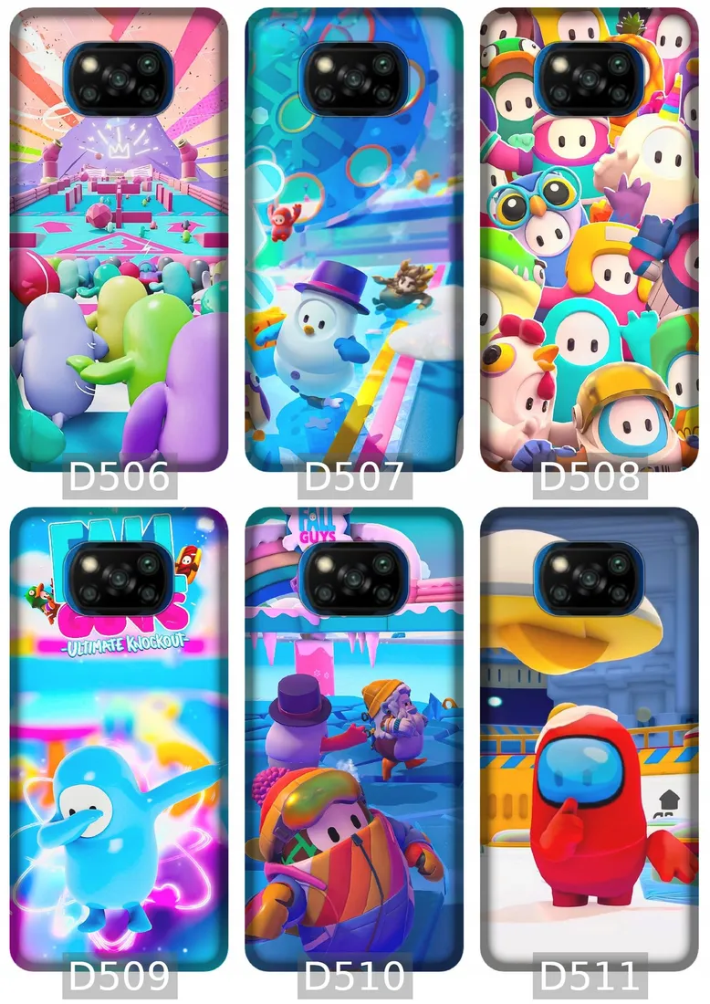 etui-na-poco-poco-x3-wzory-fall-guys