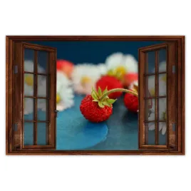 naklejki-60x40-poziomki-i-stokrotki