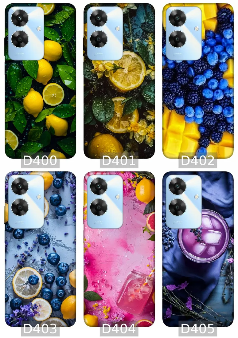 etui-na-realme-note-60-wzory-owoce
