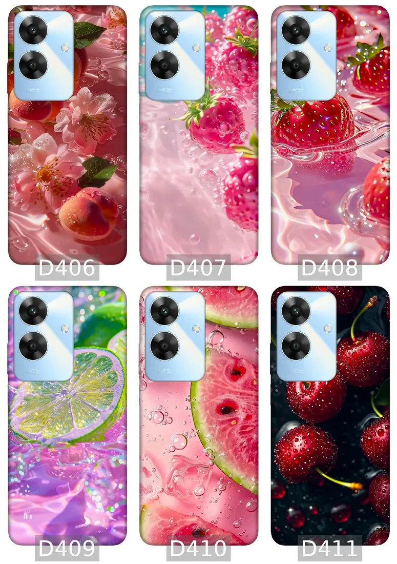etui-na-realme-note-60-wzory-owoce
