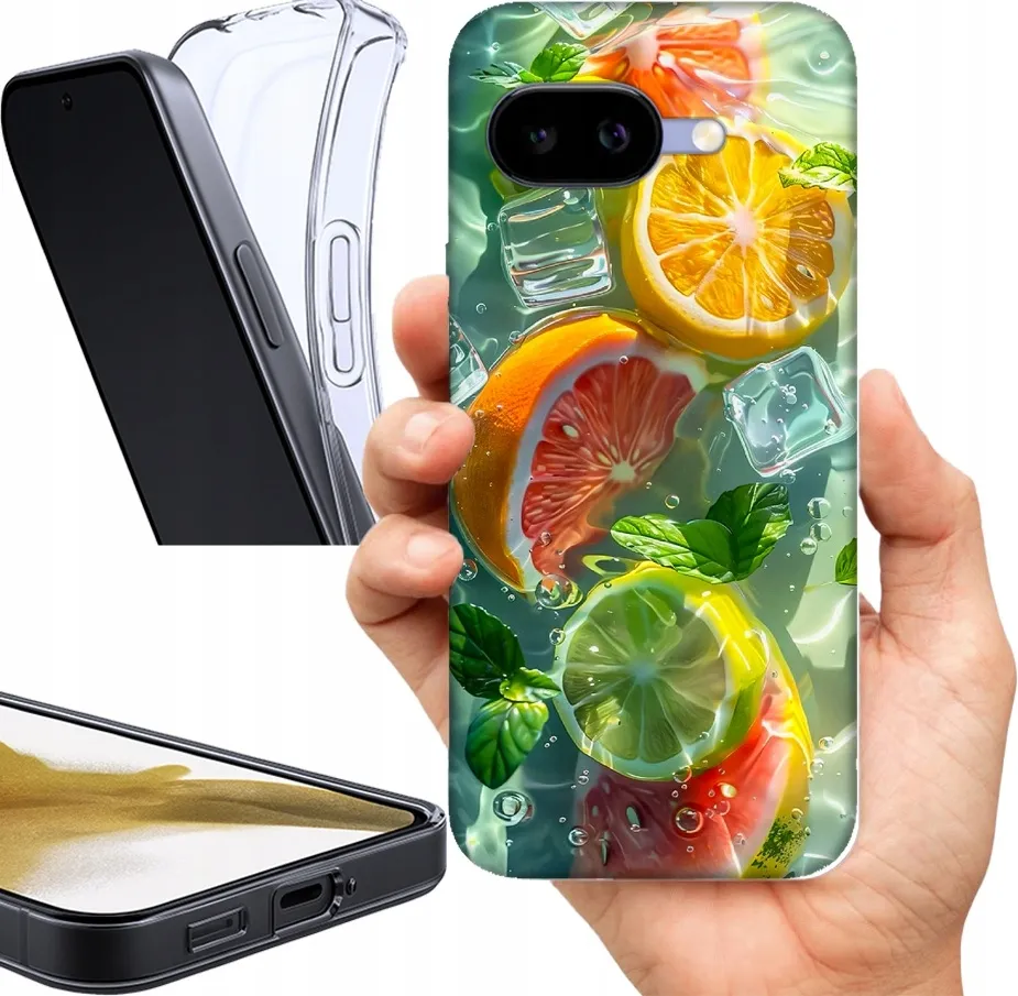 etui-na-google-pixel-9a-wzory-owoce