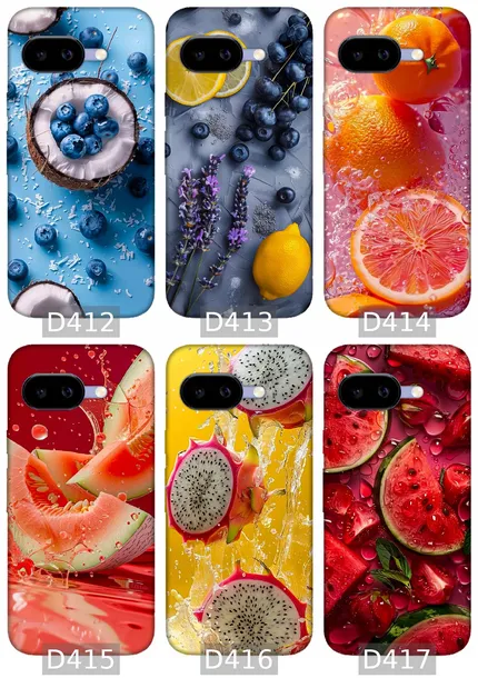 etui-na-google-pixel-9a-wzory-owoce-material-tworzywo-sztuczne