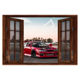 naklejki-120x80-sportowe-czerwone-auto