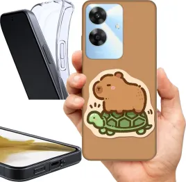 etui-na-realme-note-60-wzory-capybara-kapibara