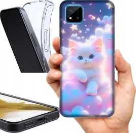etui-na-realme-c20-wzory-koty-cats-kot
