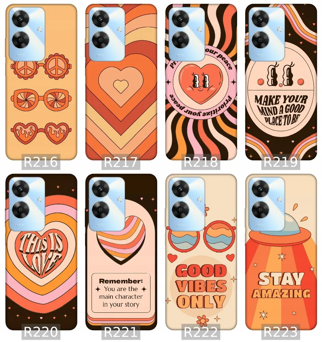 etui-na-realme-note-60-wzory-good-vibes-fall