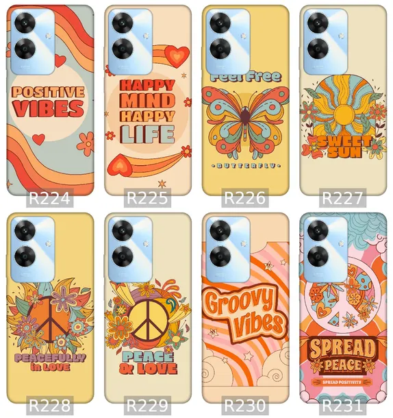 etui-na-realme-note-60-wzory-good-vibes-fall-funkcje-pochlanianie-wstrzasow