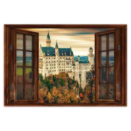 naklejki-60x40-zamek-neuschwanstein