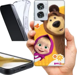 etui-na-motorola-edge-50-fusion-wzory-masza-i-niedzwiedz