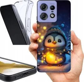 etui-na-motorola-edge-50-pro-wzory-zimowe-zwierzeta