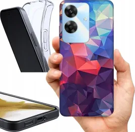 etui-na-realme-note-60-wzory-geometryczne