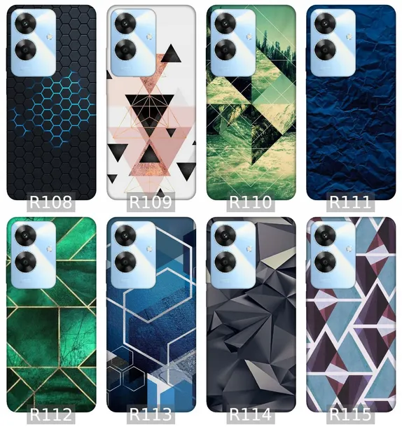 etui-na-realme-note-60-wzory-geometryczne-typ-plecki