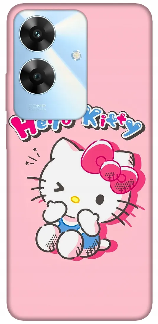 etui-na-realme-note-60-wzory-hello-kitty