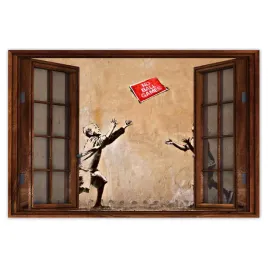 naklejki-60x40-banksy-no-ball-games