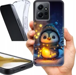 etui-na-xiaomi-redmi-note-12-4g-wzory-zimowe-zwierzeta