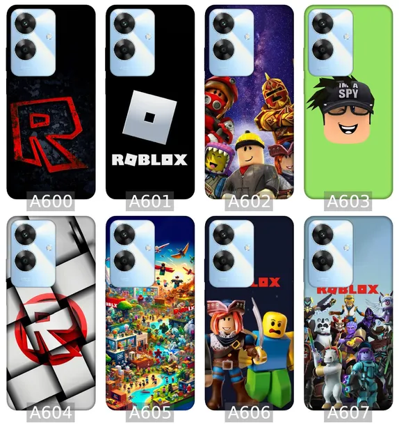 etui-na-realme-note-60-wzory-roblox-kolor-wielokolorowy
