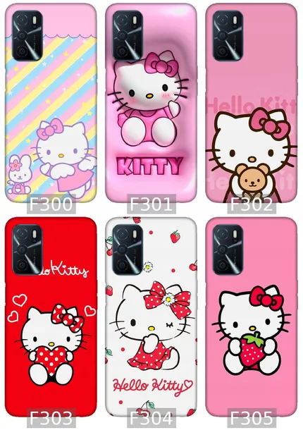 etui-na-oppo-a16-wzory-hello-kitty-kolor-wielokolorowy