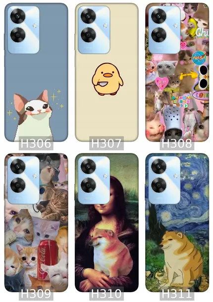 etui-na-realme-note-60-wzory-memy-typ-plecki