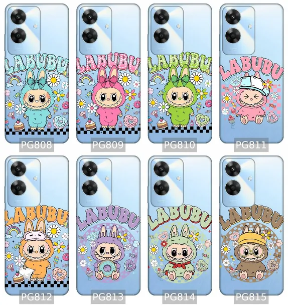 etui-na-realme-note-60-wzory-labubu-typ-plecki