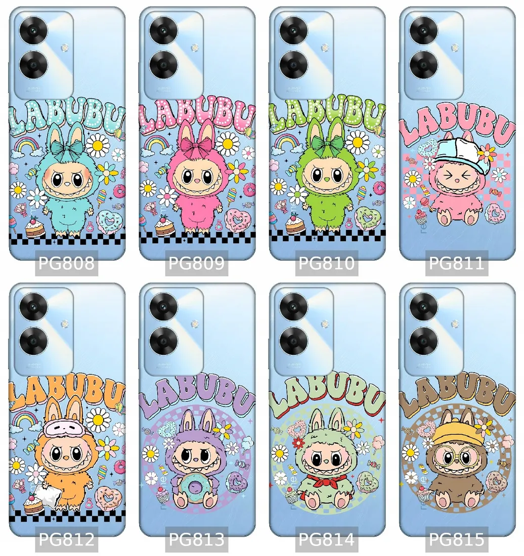 etui-na-realme-note-60-wzory-labubu