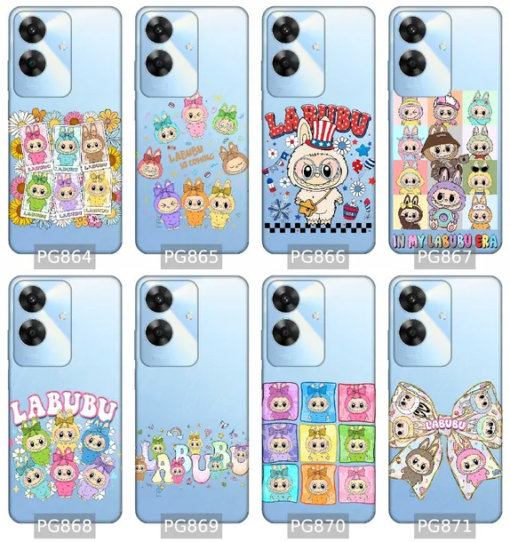 etui-na-realme-note-60-wzory-labubu-motyw-przewodni-inny