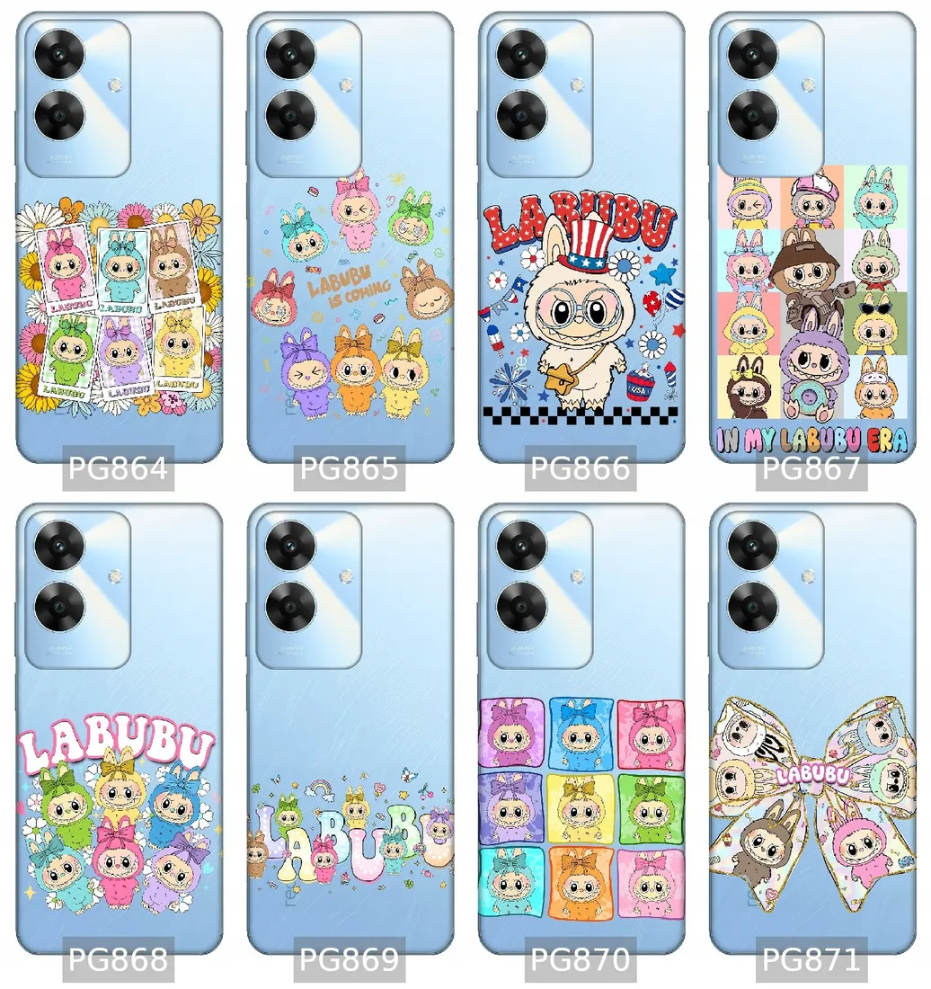 etui-na-realme-note-60-wzory-labubu