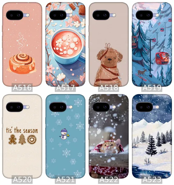 etui-na-google-pixel-9a-wzory-zimowe-material-tworzywo-sztuczne
