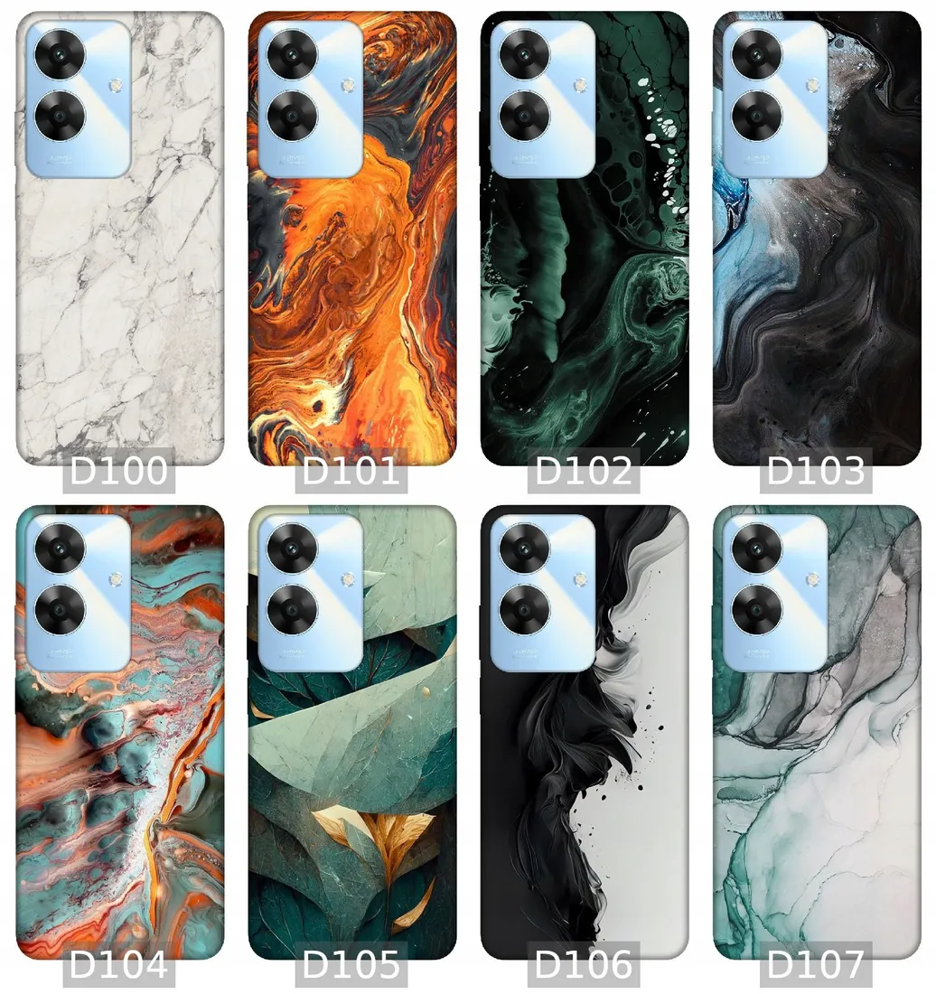 etui-na-realme-note-60-wzory-marble