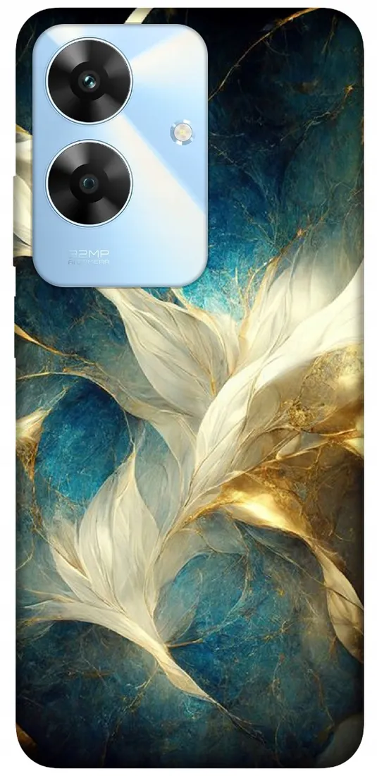etui-na-realme-note-60-wzory-marble