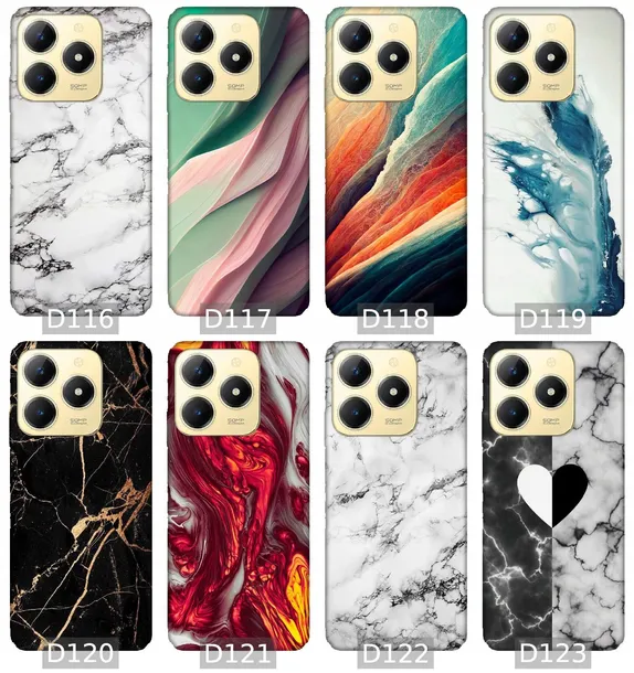 etui-na-realme-c61-wzory-marble-material-tworzywo-sztuczne