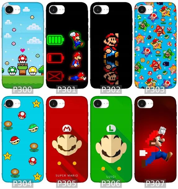 etui-na-apple-iphone-16e-wzory-mario-kolor-wielokolorowy