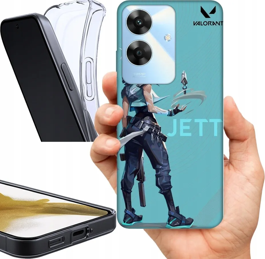 etui-na-realme-note-60-wzory-valorant