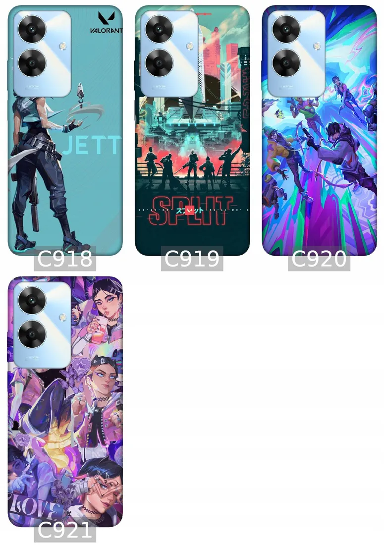 etui-na-realme-note-60-wzory-valorant