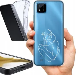 etui-na-realme-c20-wzory-miniamlistyczne-kreski