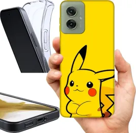 etui-na-motorola-moto-g55-wzory-pikachu