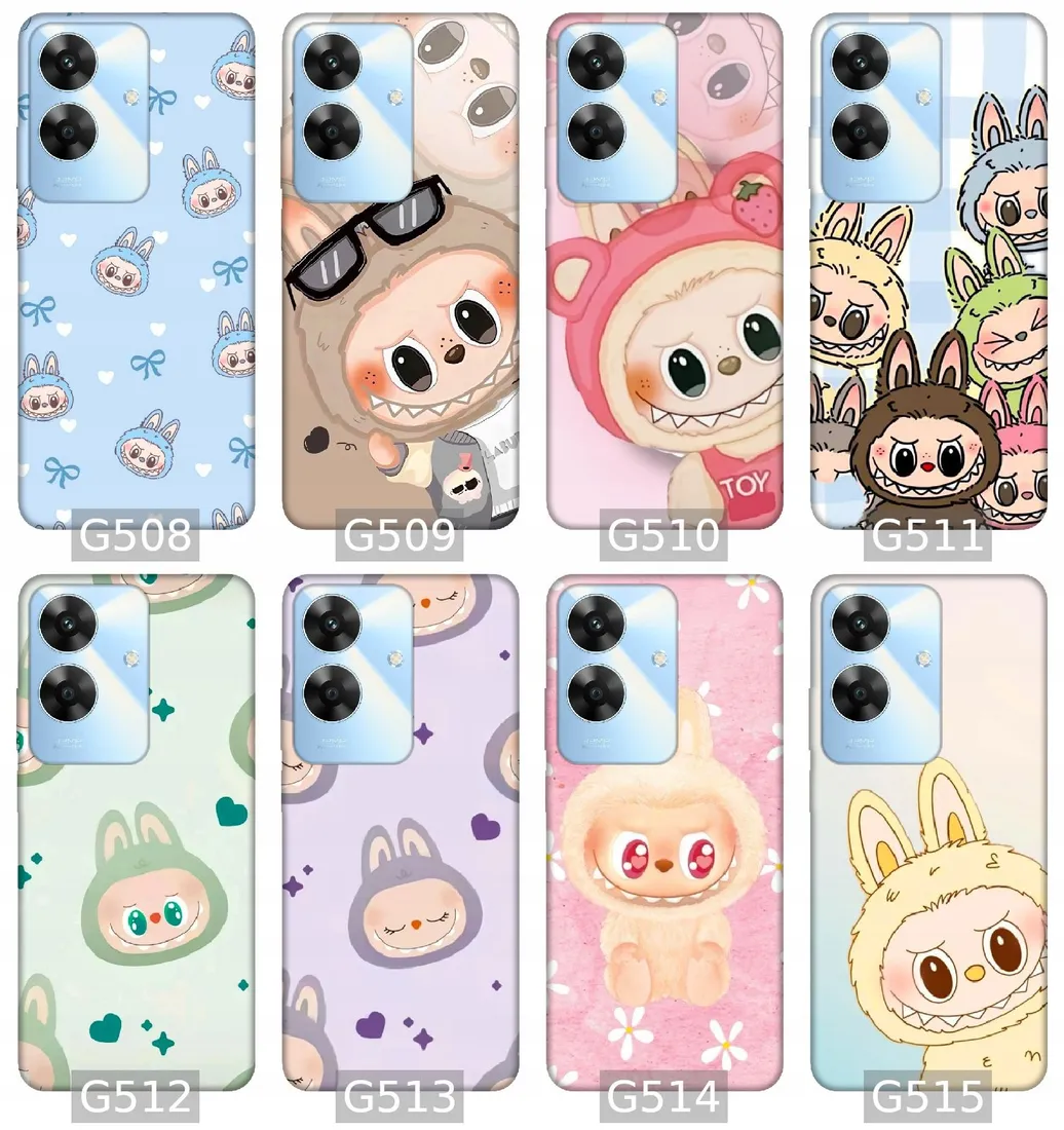 etui-na-realme-note-60-wzory-labubu