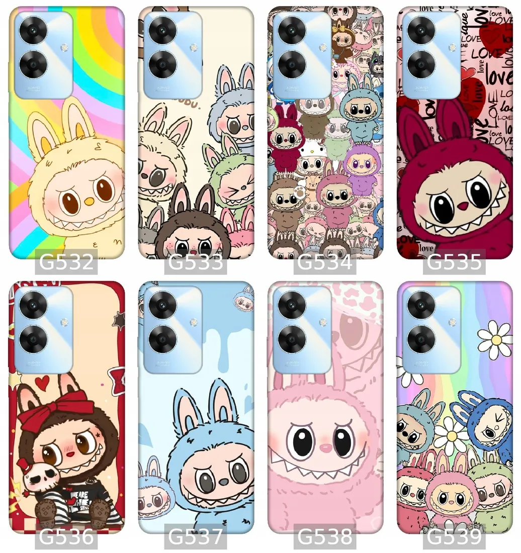 etui-na-realme-note-60-wzory-labubu