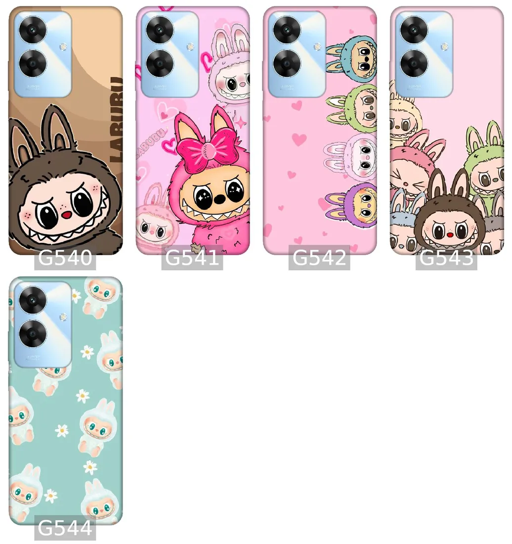 etui-na-realme-note-60-wzory-labubu